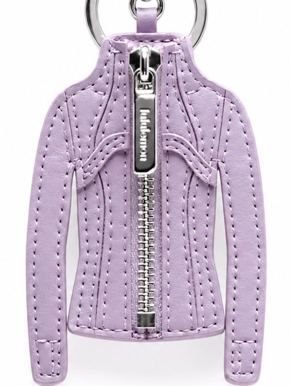 Lululemon Define Jacket Keychain Lavender NWT w/ Red Gift Pouch 💜🔑 - Picture 9 of 9